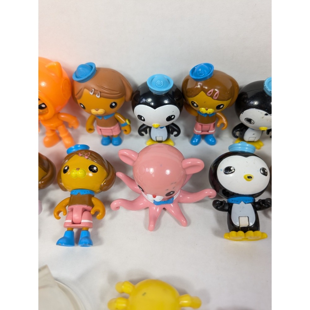 Octonauts 16 Figures and Accessory Lot Dashi Kwazii Peso Shellington Barnacles - Picture 6 of 7
